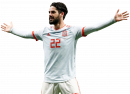 Isco football render