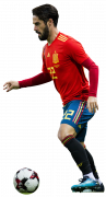 Isco football render