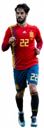 Isco football render