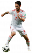 Isco football render