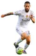 Isco football render