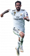 Isco football render