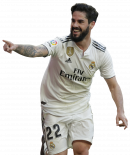 Isco football render