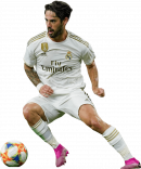 Isco football render