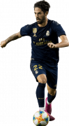 Isco football render