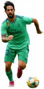 Isco football render