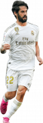 Isco football render