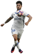 Isco football render