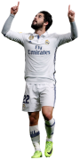 Isco football render