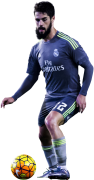 Isco football render