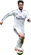 Isco football render