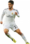 Isco football render