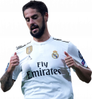 Isco football render