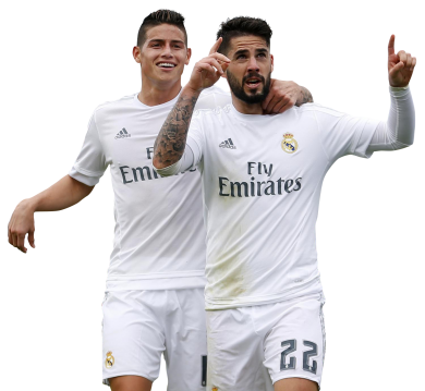 James Rodriguez & Isco