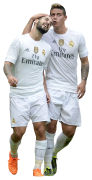 Isco & James Rodriguez football render