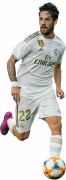 Isco football render