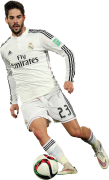 Isco football render