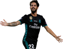 Isco football render