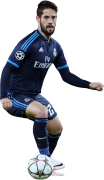 Isco football render