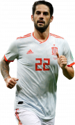 Isco football render