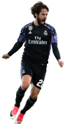 Isco football render