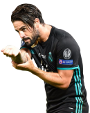 Isco football render