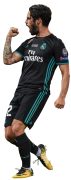 Isco football render