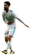 Isco football render