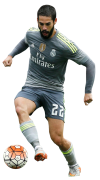 Isco football render