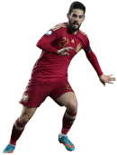 Isco football render