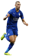 Islam Slimani football render