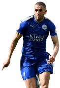 Islam Slimani football render