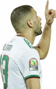 Islam Slimani football render