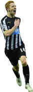 Jack Colback football render