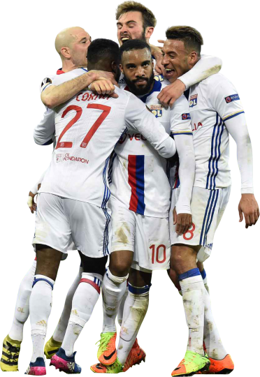 Christophe Jallet, Maxwel Cornet, Lucas Tousart, Alexandre Lacazette & Corentin Tolisso