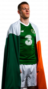 James McClean football render