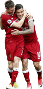 James Milner & Philippe Coutinho football render