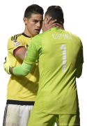 James Rodriguez & David Ospina football render