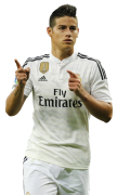 James Rodriguez football render