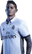 James Rodriguez football render