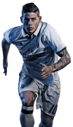 James Rodriguez football render