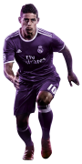 James Rodriguez football render