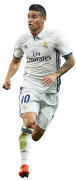 James Rodriguez football render