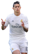 James Rodriguez football render