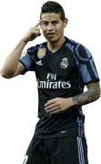 James Rodriguez football render