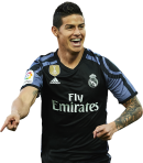 James Rodriguez football render