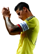 James Rodriguez football render