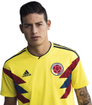 James Rodriguez football render