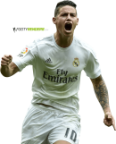 James Rodriguez football render