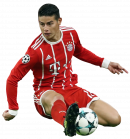 James Rodriguez football render